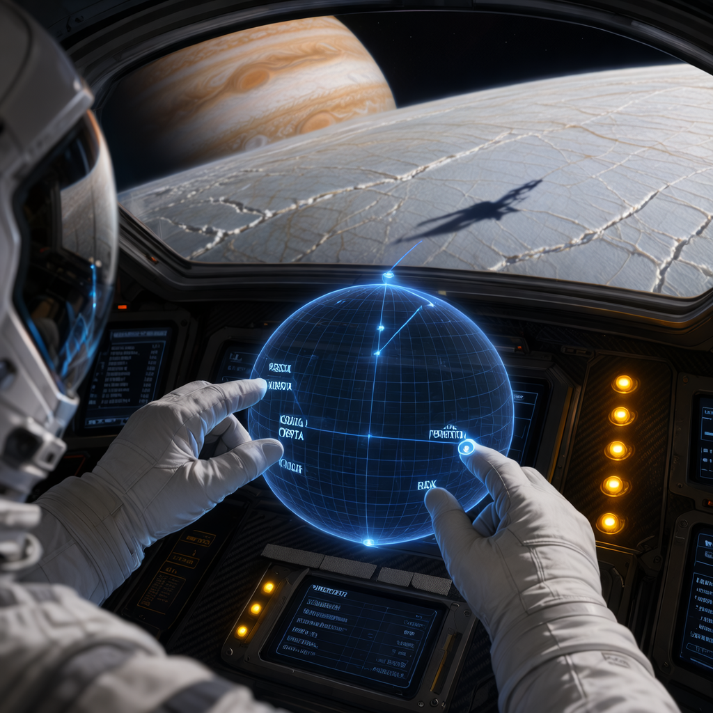 Orbital cockpit Cyrillic UI